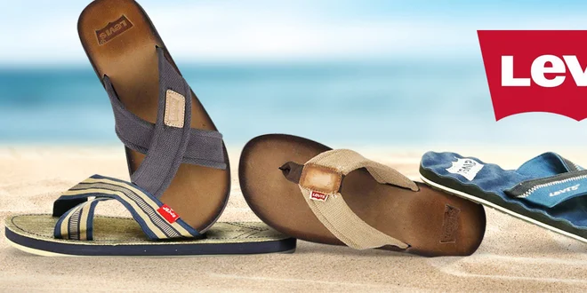 Pánské žabky a pantofle Levi's