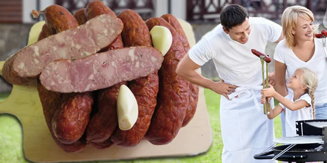 Nejlepší valašské klobásy - 0,5 kg Žabčíkových klobás