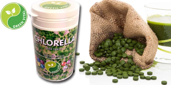 Chlorella - zelená řasa pro vaše zdraví