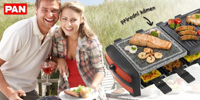Raclette grily pro 4 nebo 8 osob od Bestronu
