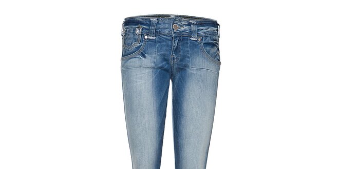Dámské světle modré džínové kalhoty Lois