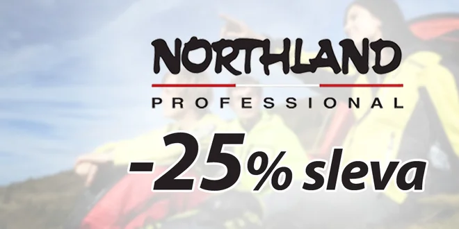 25% sleva na nákup v e-shopu Northland.cz