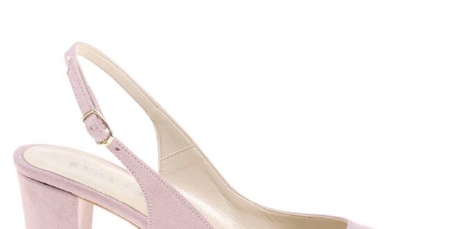 Dámské světle růžové sandálky Eva Lopez