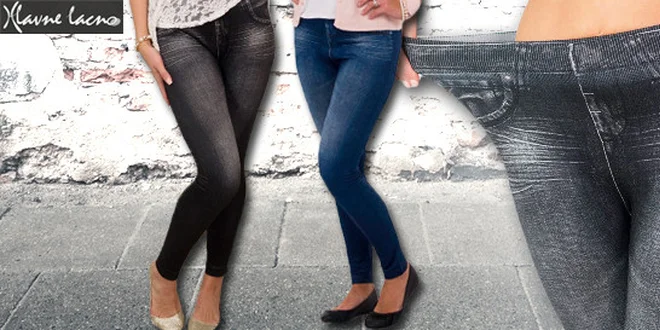 Jegginy se zeštíhlujícím efektem