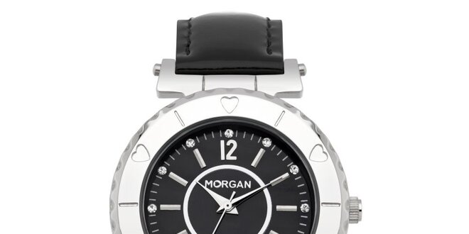 Dámské černé hodinky Morgan de Toi