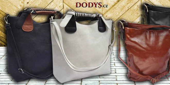 Stylové kabelky v různých barvách