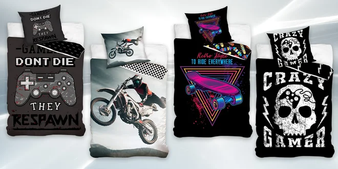 Stylové a nápadité povlečení pro teenagery
