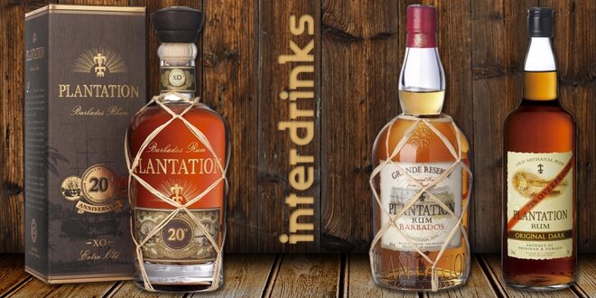 Luxusní rumy Plantation - 5 druhů na výběr