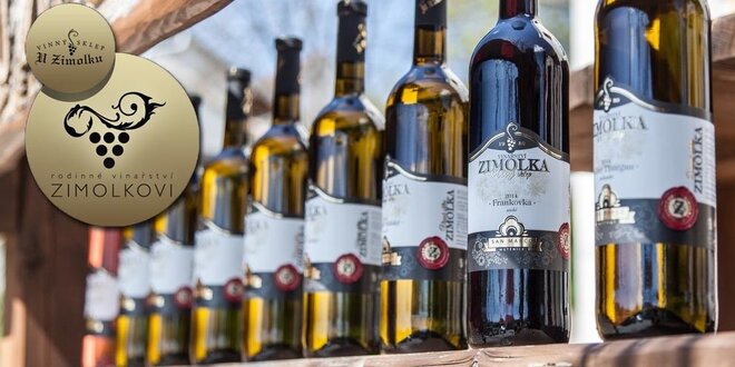 Set 6 vín z rodinného vinařství Zimolkovi