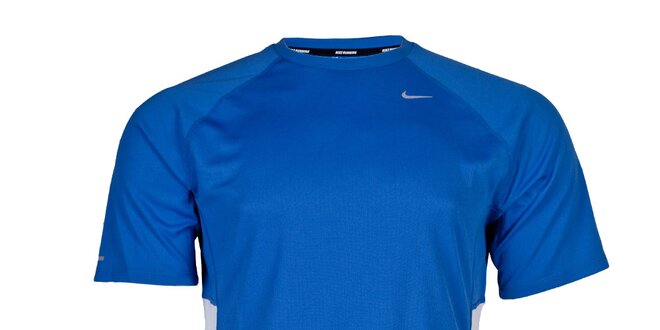 Pánské světle modré funkční tričko Nike