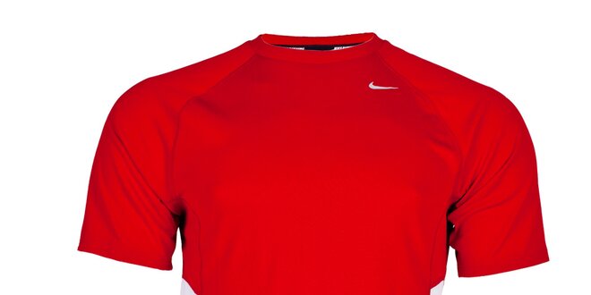 Pánské červené funkční tričko Nike