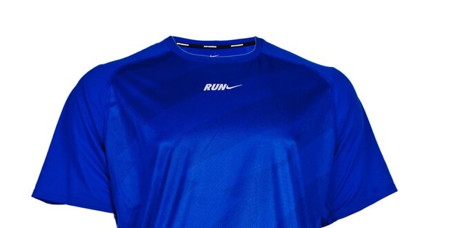 Pánské sytě modré funkční tričko Nike