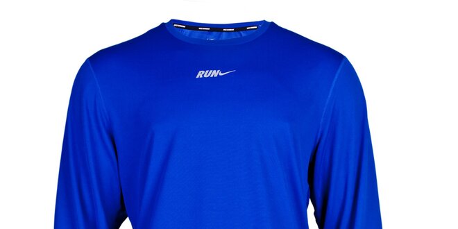Pánské zářivě modré funkční tričko Nike