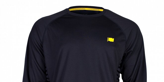 Pánské antracitové funkční tričko Nike s dlouhým rukávem