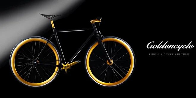 Odlehčené designové kolo Goldencycle 2PRO