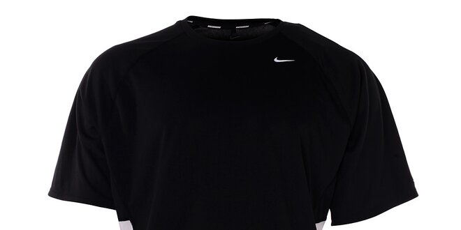 Pánské černé funkční tričko Nike