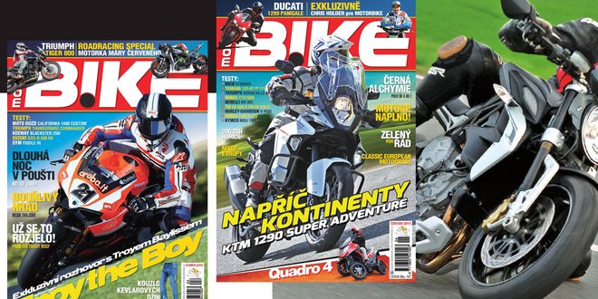 Roční předplatné časopisu MOTORBIKE + Katalog