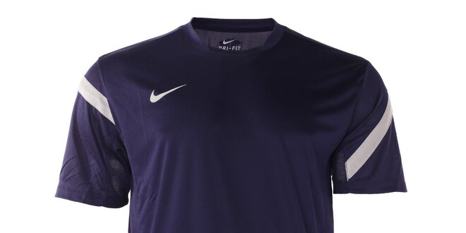 Pánské tmavě modré funkční tričko Nike