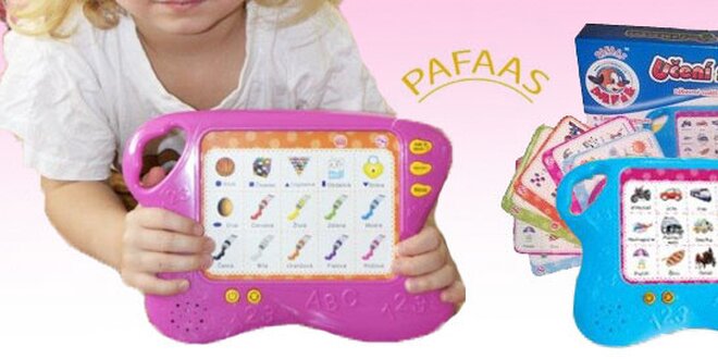 Dětský výukový tablet Učení s Pafíkem