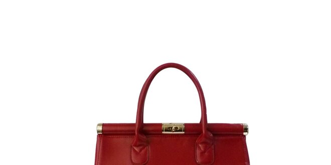 Dámská červená kabelka London Fashion