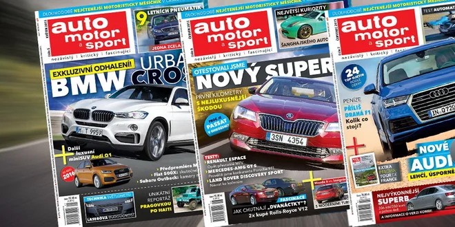 Roční předplatné AUTO MOTOR A SPORT + bonus