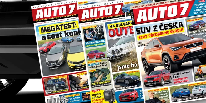 Roční předplatné časopisu AUTO7+ SONAX