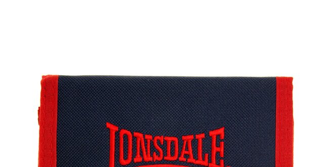 Pánská červeno-modrá peněženka Lonsdale