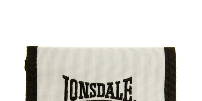 Pánská černo-bílá peněženka Lonsdale