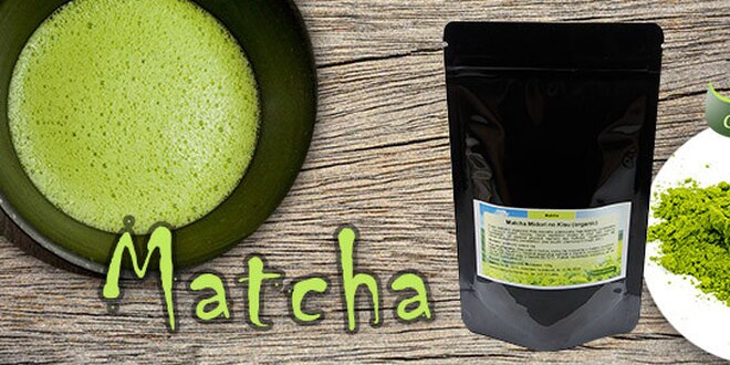 Zelený čaj Matcha Midori no Kisu (organic)