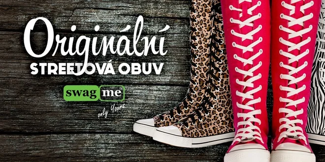 Vysoké dámské tenisky SWAGME® – zatočí s nudou v botníku