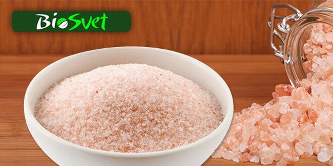 Himalájská sůl růžová 1 kg nebo 3 kg