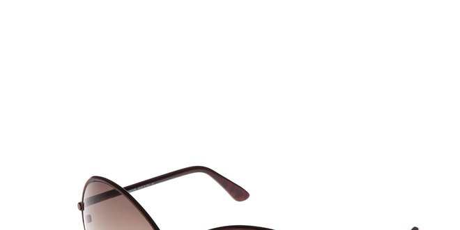 Dámské sluneční brýle Tom Ford s hnědými obroučkami