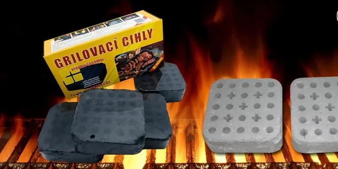 Samozápalné grilovací cihly 2 balení