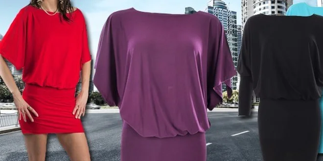 Atraktivní dámské šaty – 7 barev