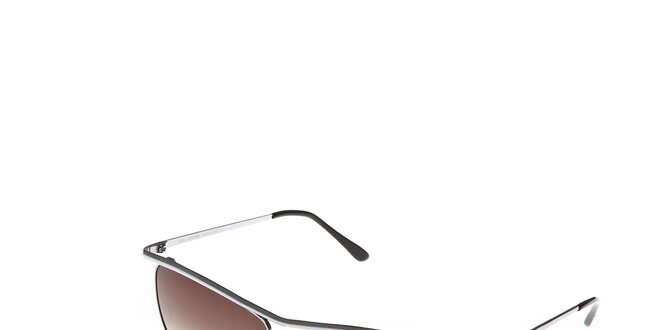 Dámské sluneční brýle Tom Ford se stříbrnými obroučkami