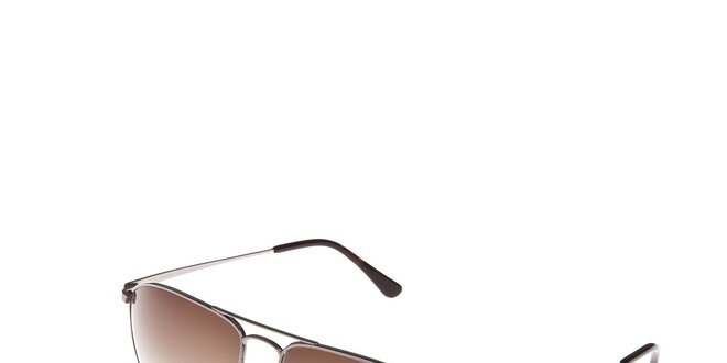 Sluneční brýle Tom Ford se stříbrnými obroučkami