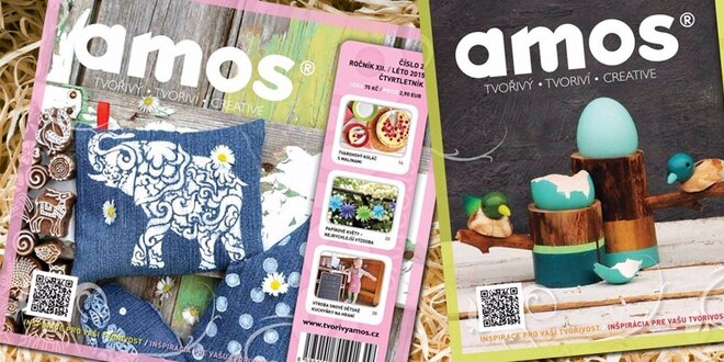 Předplatné časopisu Creative Amos pro tvořivé ženy