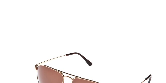 Sluneční brýle Tom Ford se zlatými obroučkami