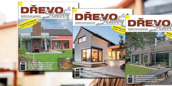 Dvouleté předplatné magazínu Dřevo&Stavby
