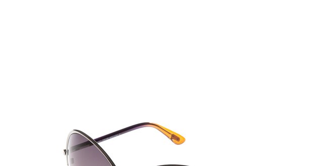 Dámské sluneční brýle Tom Ford s ocelovými obroučkami a kouřovými skly