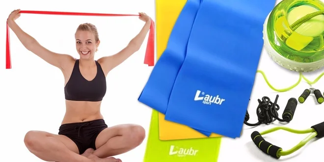 Posilovací gumy, expandéry i fitness set