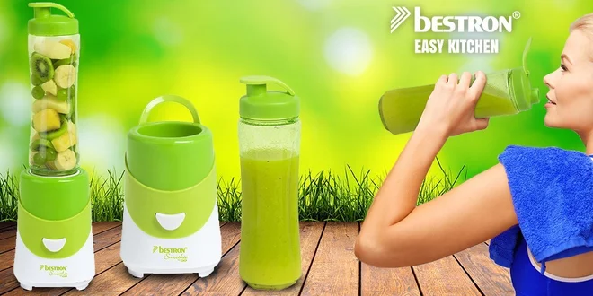 Zdravé nápoje s mixérem Smoothie maker