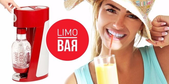 LIMO BAR – přístroj na výrobu domácí sodovky
