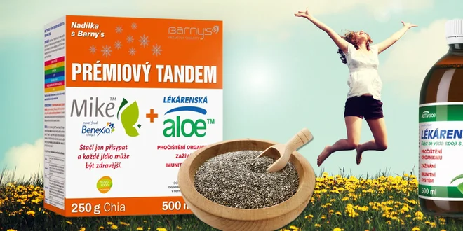 Chia semínka a nápoj ACTIValoe®