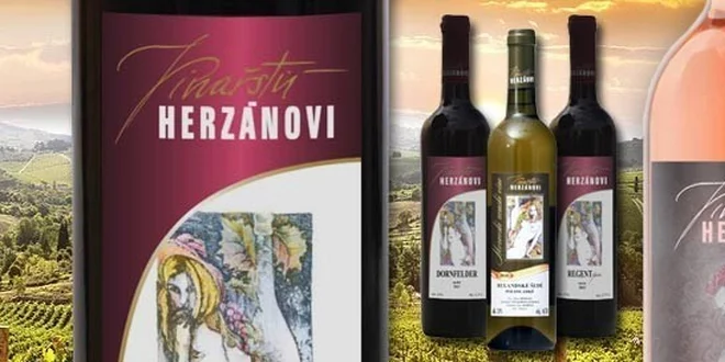 Kolekce šesti vín z rodinného vinařství