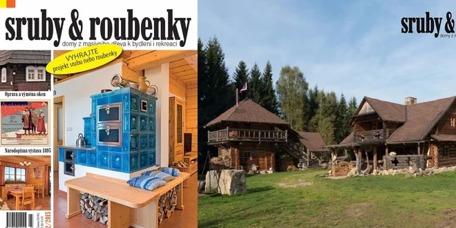 Předplatné magazínu sruby&roubenky, dva roky za cenu jednoho