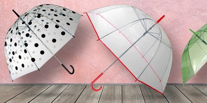 Deštníky nejen na letní bouřky