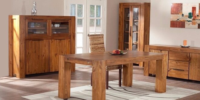 Masivní dřevěný nábytek do vašeho domova