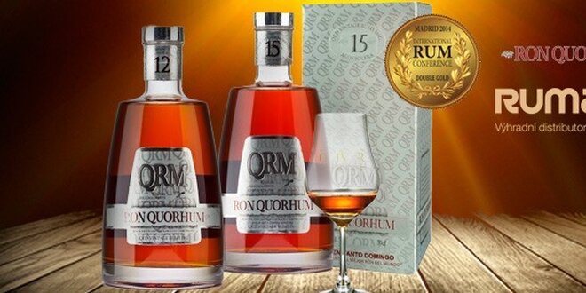 Vynikající karibský rum Quorhum 12 a 15 Años