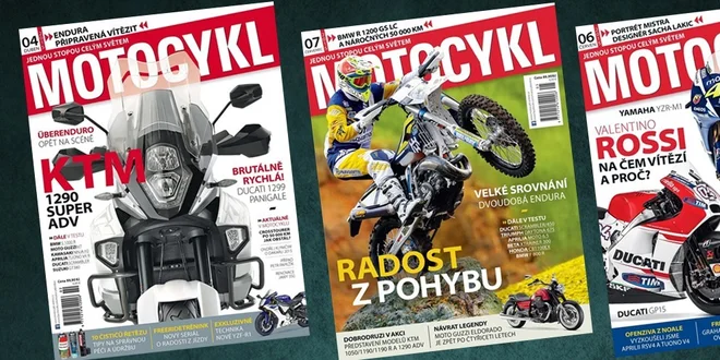 Roční předplatné časopisu MOTOCYKL + bonus